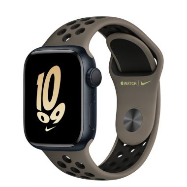 Apple Watch Series 8 45mm GPS Mới (Chính Hãng) - Khung Viền Nhôm Đen Dây Nike Sport