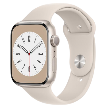 Apple Watch Series 8 45mm GPS Mới (Chính Hãng) - Viền Nhôm Dây Cao Su
