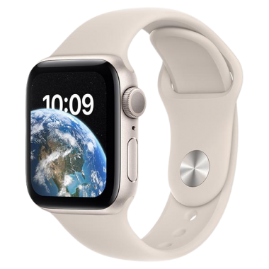 Apple Watch SE 2022 40mm GPS Mới (Chính Hãng) - Viền Nhôm Dây Cao Su
